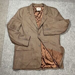 The Territory Ahead Mens Big and Tall Blazer Sportcoat 46L Brown